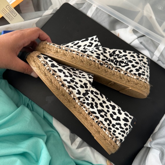 Saint Laurent Leopard Espadrilles - Size 6.5